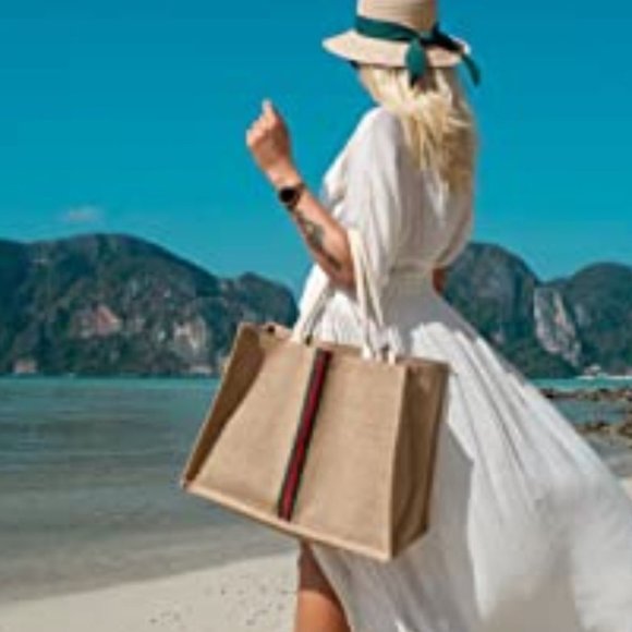 Oversized Tote Bag "Designer Inspired" - Picture 3 of 13